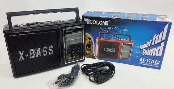Радіоприймач GOLON RX-177 переносне портативне радіо | Зображення 4