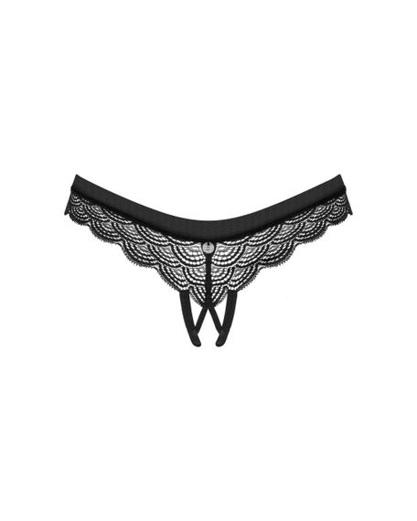 Трусики з доступом Obsessive Chemeris crotchless panties XS/S sexstyle | Зображення 4