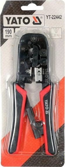 Кліщі обтискання зачистки кабелів RJ45 RJ11 8P 6P YATO YT-22442 | Зображення 4