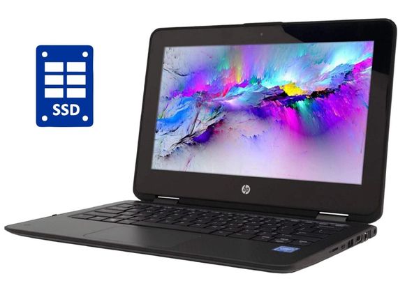 Нетбук-трансформер HP ProBook x360 11 G1 EE / 11.6" (1366x768) TN Touch / Intel Pentium N4200 (4 ядра по 1.1 - 2.5 GHz) / 4 GB DDR3 / 128 GB SSD / Intel HD Graphics 505 / WebCam / HDMI б/у