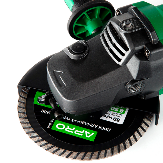 Машина шліфувальна кутова 180/2300 ПРМ (болгарка) APRO 899011 8990111 | Зображення 9