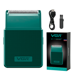 Електробритва VGR V-376 GREEN шейвер, висувний тример