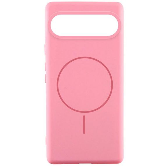 Чехол Silicone Cover Lakshmi (AA) with MagFit для Google Pixel 9 / 9 Pro Розовый / Light pink