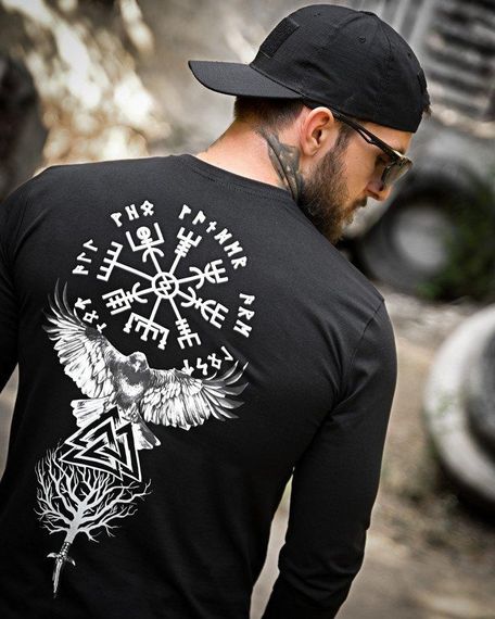 Мілітарі лонгслів руни ПП7791 | Зображення 4