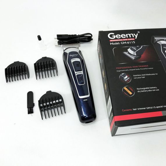 Электрическая машинка для стрижки GEMEI GM-6115 | Тример для бороды | Машинка ZC-848 для стрижки | Зображення 4