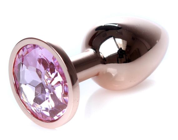 Анальний затор Boss Series - Jewellery Red Gold PLUG Rose S, BS6400108 sexstyle | Зображення 2