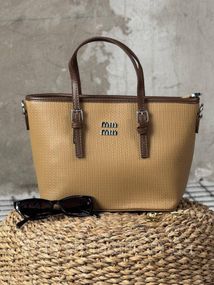 Женская сумка Miu Miu brown 4 ПП7550