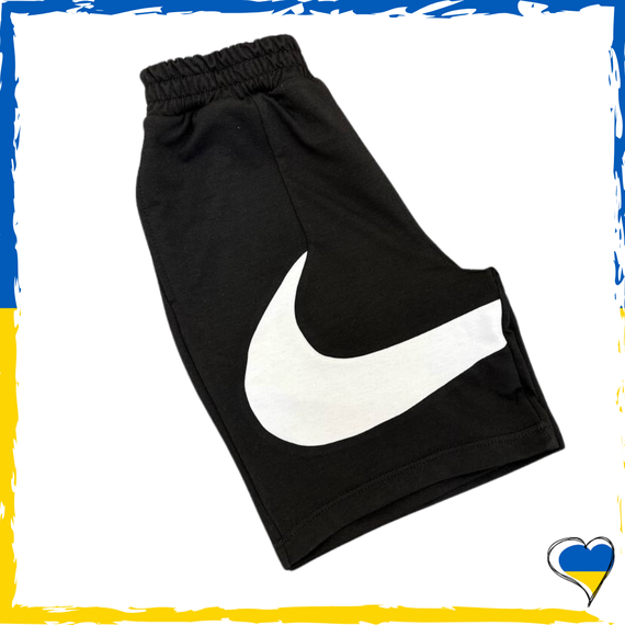 Шорти Nike Big Swoosh. Шорти Найк біг свуш велике лого. Шорти спортивні, повсякденні XS | Зображення 2