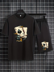 Комплект футболка та шорти ДТФ(стандарт)