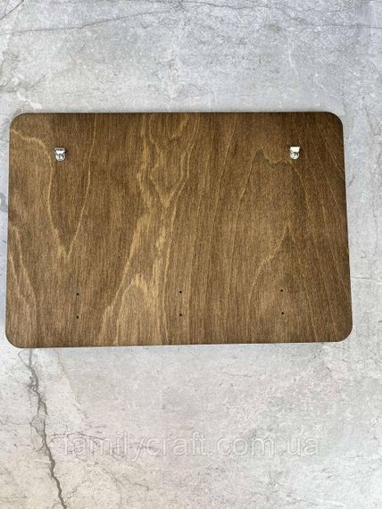 Настенная ключница из украинским народным орнаментом Деревянный органайзер для ключей Держатель для хранения | Зображення 4