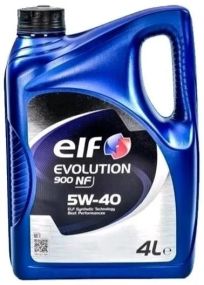 Моторное масло ELF EVOLUTION 900 NF 5w40 4л