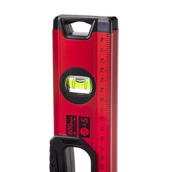 Рівень спеціальний 80 см, 5 оченят INTERTOOL MT-10081 | Зображення 3