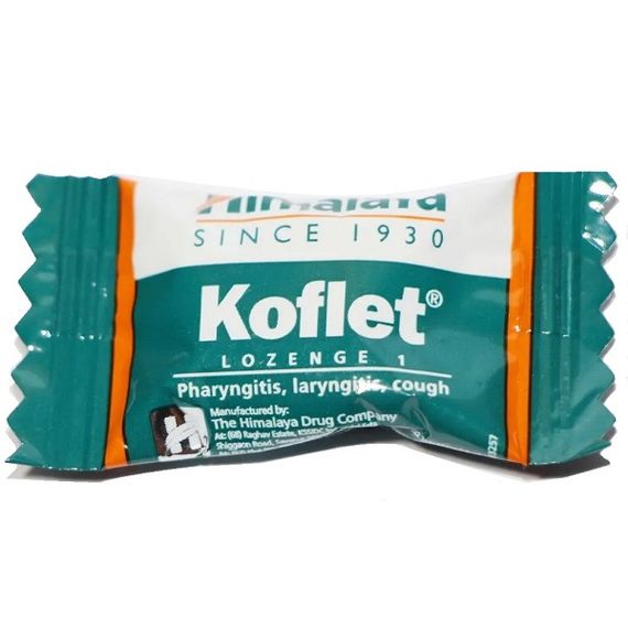 Противопростудное средство Himalaya Koflet Lozenges For Dry Cough 200 Lozenges | Зображення 1