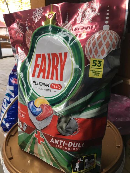АКЦІЯ🧼 Капсули для посудомийної машини Fairy  ОРИГІНАЛPlatinum Plus All in One 53 шт