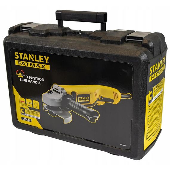 Шліфмашина кутова — болгарка мережева STANLEY FATMAX FMEG222K | Зображення 6