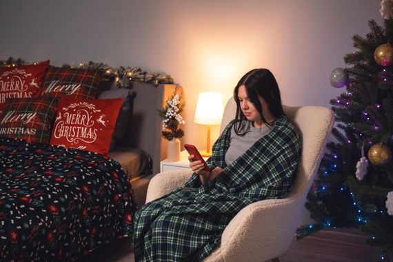 Плед Ardesto Fleece, 160х200 см, клітинка зелена (ART0702PB) | Зображення 3