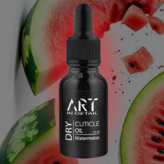 Сухое масло для кутикулы ART in detail с ароматом арбуза 15мл | Зображення 1