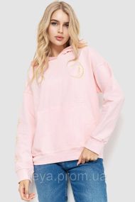 Худі жіноче з капюшоном, колір світло-рожевий розмір L-XL FA_007692