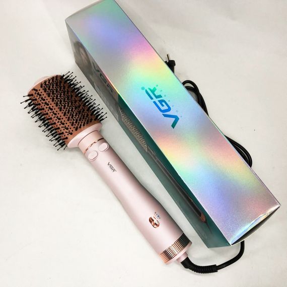 Фен с насадкой брашинг VGR V-494 800 Вт, Фен с насадкой для прикорневого объема, Фен-расческа для сушки BH-82 | Зображення 9