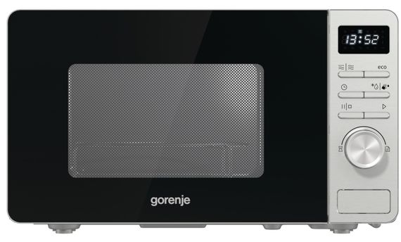 Микроволновая печь Gorenje MO20A4X / 20 л/800 Вт./электронное упр./LED-дисплей/нержав.сталь (MO20A4X)