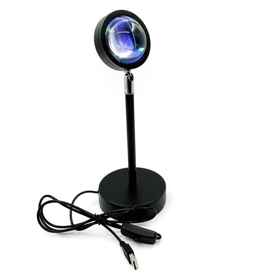 Лампа Атмосферная Проекционный Светильник ЗАКАТ Atmosphere Sunset CI-665 Lamp Q07 | Зображення 9
