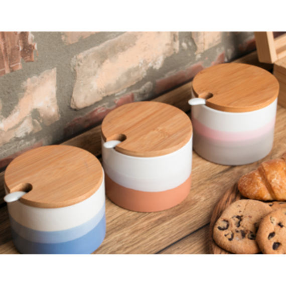 Набір ємностей асорті з ложками АСОРТІ з ложками VT-8306 Vittora | Зображення 1