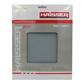 Шліфувальний папір в аркушах 230x280мм, К3000 10шт. Haisser