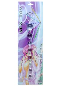 Анальные бусы Jelly Anal Beads CRISTAL, BS6700086 sexstyle