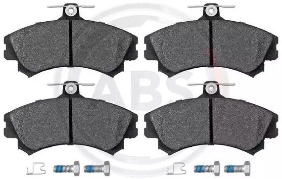 Колодки передні гальмівні Mitsubishi Colt/Volvo S40/V40 1.1-2.0 i/TD 95- (TRW),, ABS (36919) | Зображення 2