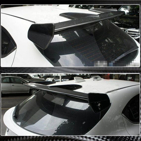 Спойлер V2 (HB, Карбон) для Mazda 3 2013-2019 рр | Зображення 4