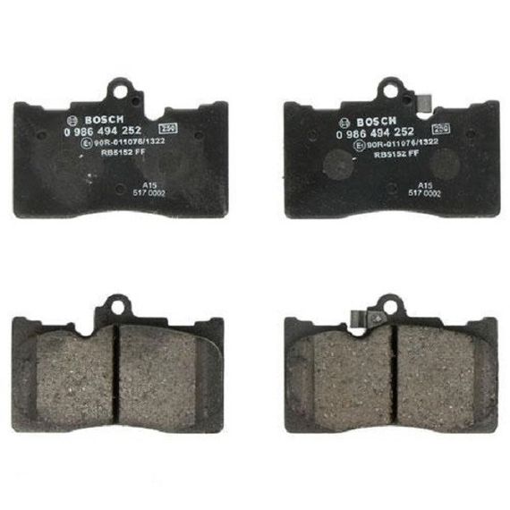 Гальмівні колодки Bosch дискові передні LEXUX GS 300, 430, 460'06 0986494252
