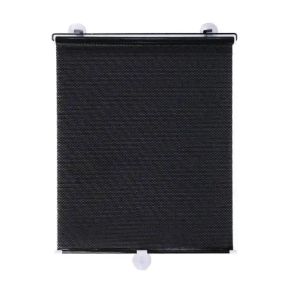 Рулонна сонцезахисна шторка на пластикові вікна 50*125 см, Чорна