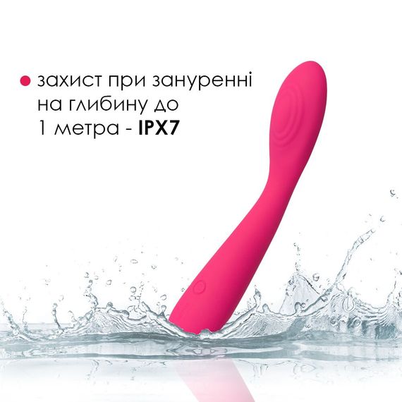Вібратор для клітора та точки G Svakom Iris Plum Red | Зображення 4