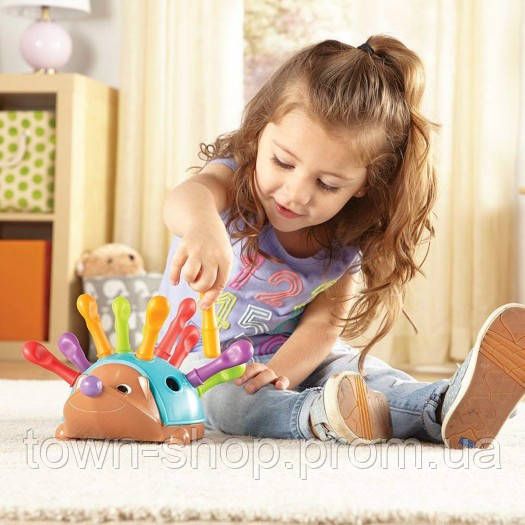 Обучающий Игровой Набор-Сортер Learning Resources - Веселый Ежик | Зображення 3