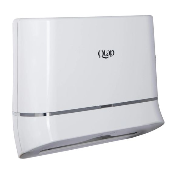 Тримач для паперових рушників Qtap Pohodli, 300 мм, White QTDR600WP
