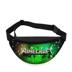 Дитяча сумка-бананка Minecraft 32х15 см на пояс або через плече (5886)