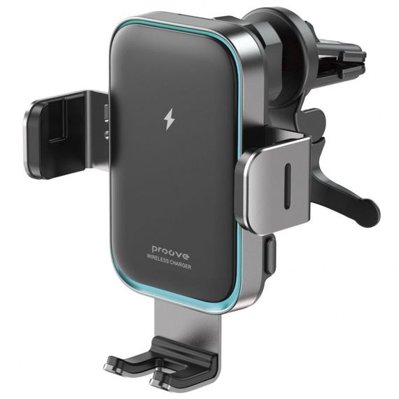 Держатель в машину с беспроводным ЗУ Proove Triple Clamp Pro 15W