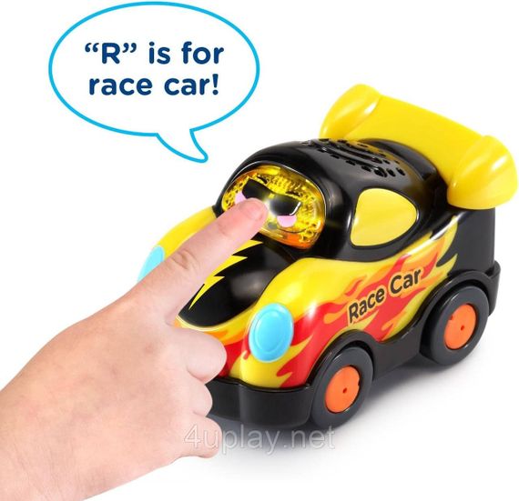 Набір розумних машинок VTech Go! Go! Smart Wheels Camo Car & Race Car Оригінал | Зображення 6