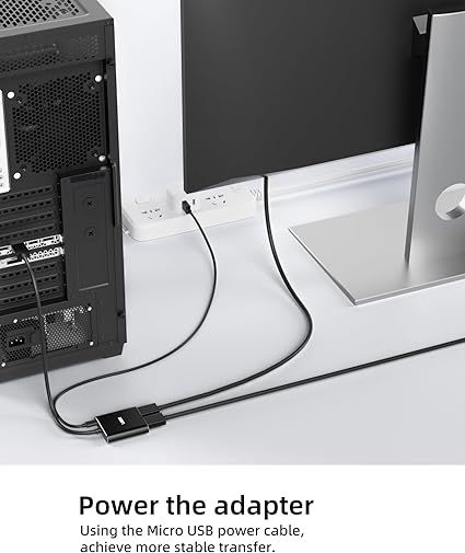 Разветвитель DisplayPort на два DisplayPort, концентратор DisplayPort MST 4K60 Гц, 1-в-2-выходной DisplayPort для двух мониторов | Зображення 5
