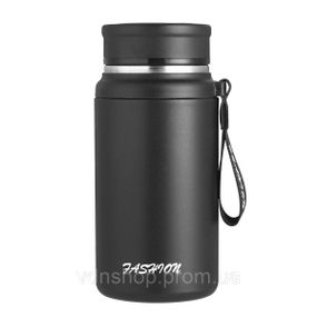 Термос Fashion з датчиком температури 700 мл Чорний HP-14-20B
