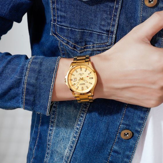 Годинник S2kmei 1654GD Gold SALE | Зображення 2