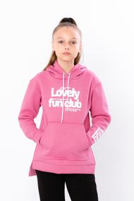 Худі для дівчинки Носи своє 140 Рожевий (p-5277-134551)