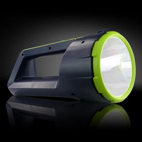 Ручной мощный аккумуляторный фонарь + Power Bank