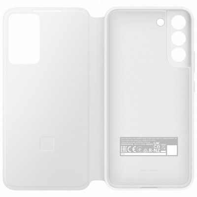 Чехол для мобильного телефона Samsung Smart Clear View Cover Galaxy S22 Plus White (EF-ZS906CWEGRU) | Зображення 3