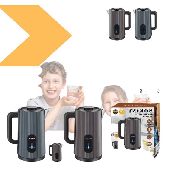 Електричний чайник з нержавіючої сталі 3 л - RAF R7958, 2200 Вт (45004-R7958_429) | Зображення 6