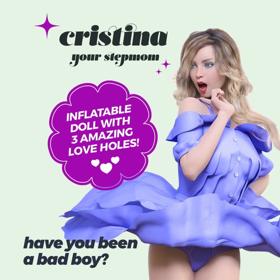 Секс-лялька з 3 отворами Crushious CRISTINA The Inflatable Nurse, бежева, 155 см Sex Aura | Зображення 8