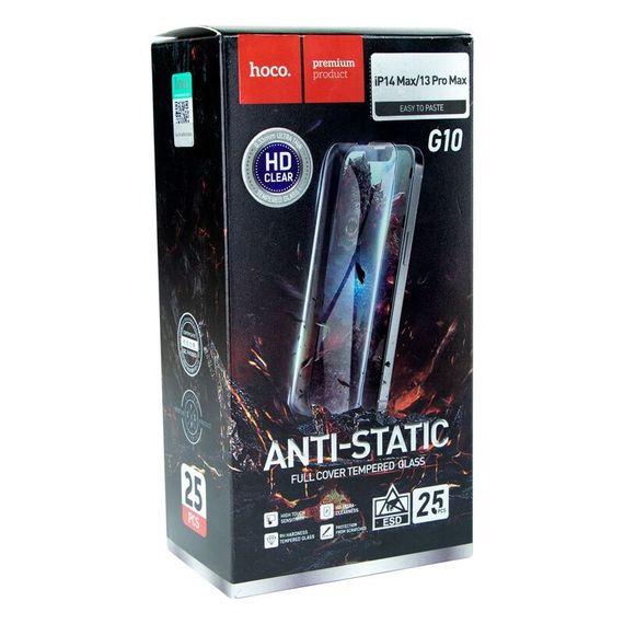Захисне скло HOCO G10 HD Anti-Static для iPhone 13 Pro Max / 14 Plus (39474-01_431) | Зображення 2