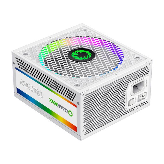 Блок живлення Gamemax 1300W RGB-1300 WH (RGB-1300 WH (ATX3.0/3.1 PCIe5.) | Зображення 3