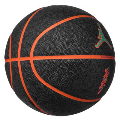 Мяч баскетбольный Nike Jordan All Court 8P Z Williamson Deflated чорний, помаранчевий Уні 7 J.100.4141.095.07 | Зображення 2