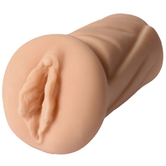 Мастурбатор — Olive Pussy Stroker колір тілесний Sex Aura | Зображення 1